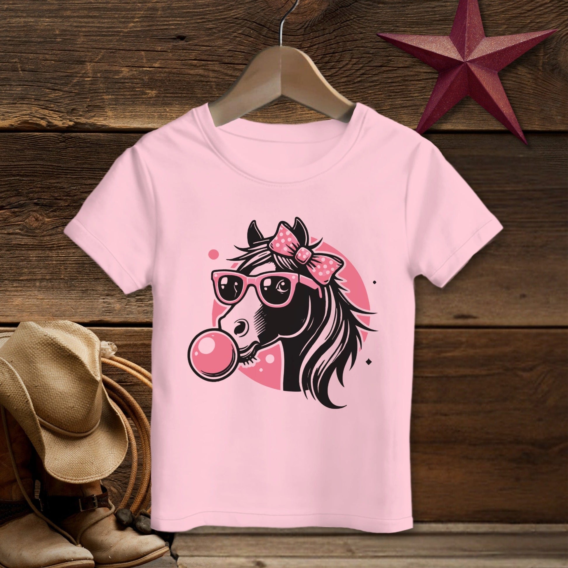 Bubble Gum Horse T-Shirt (Toddler)