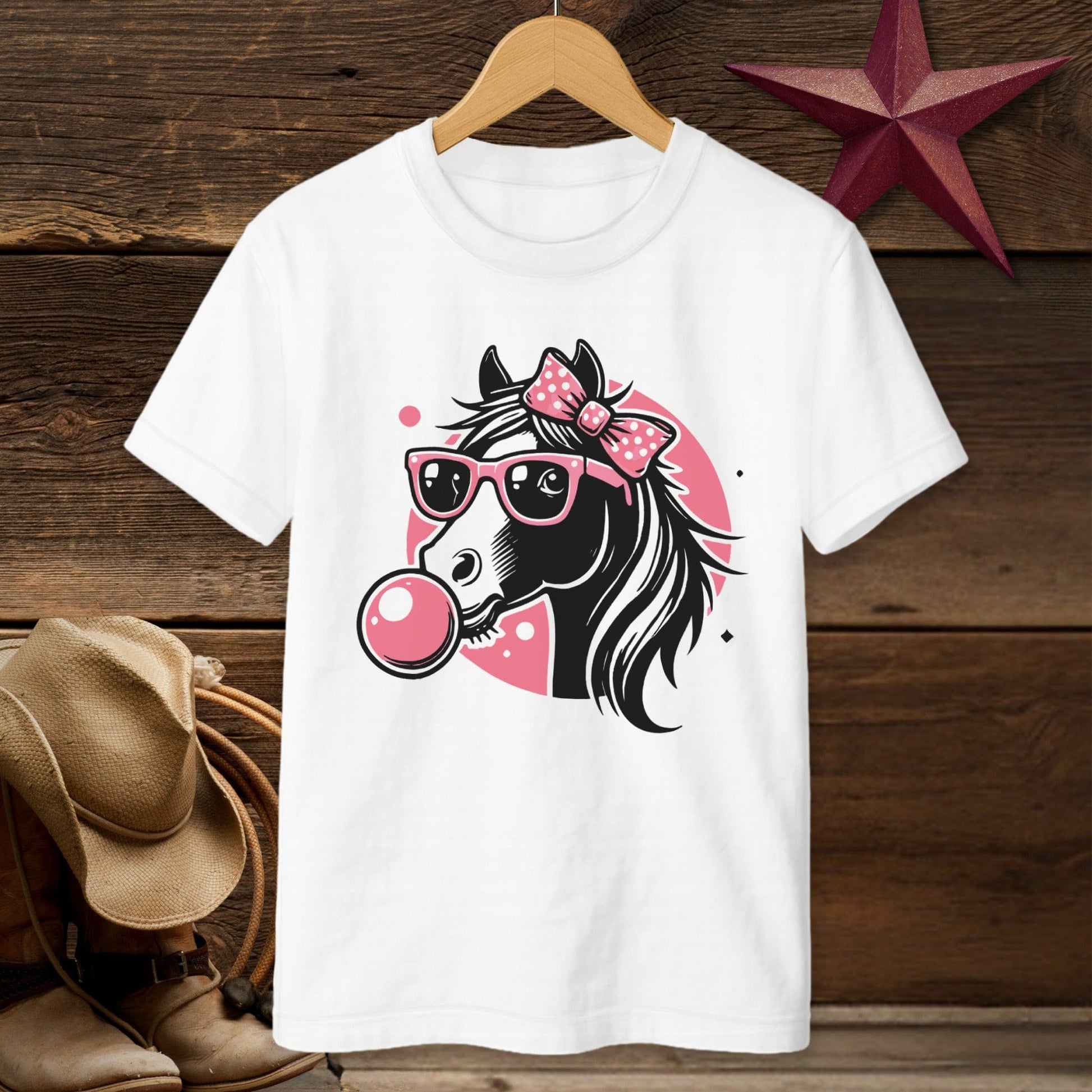 Bubble Gum Horse T-shirt (Youth)