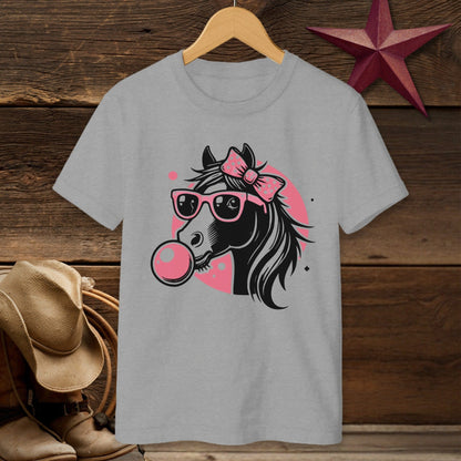 Bubble Gum Horse T-shirt (Youth)