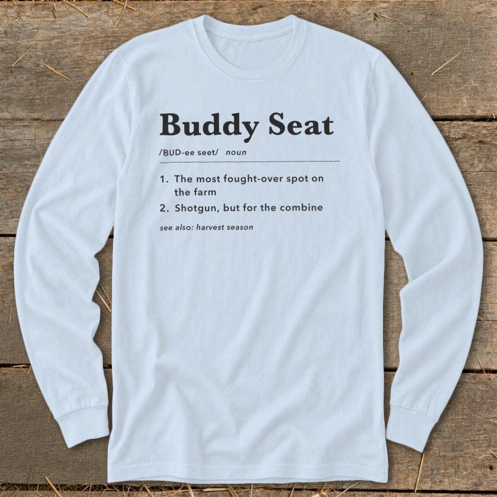 Buddy Seat Definition Long Sleeve Tee