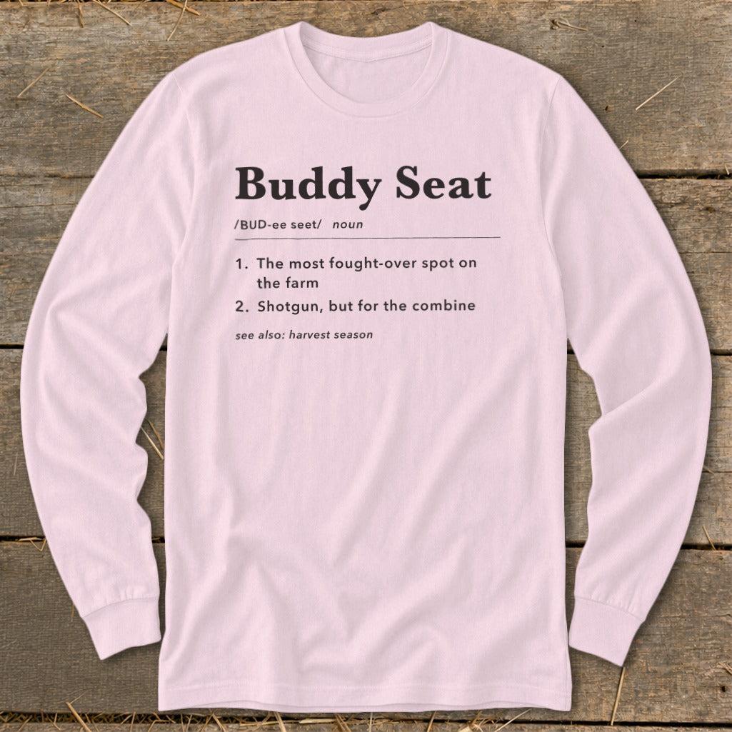 Buddy Seat Definition Long Sleeve Tee
