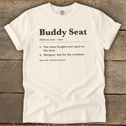 Buddy Seat Definition Signature Tee
