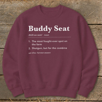 Buddy Seat Definition Sweatshirt