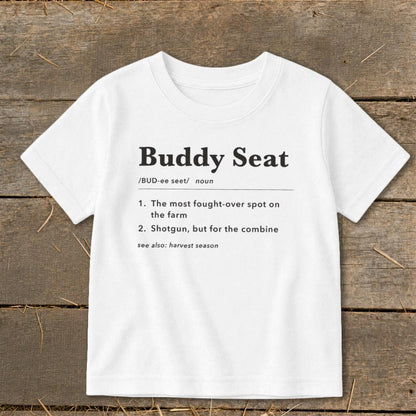 Buddy Seat Definition Toddler Tee
