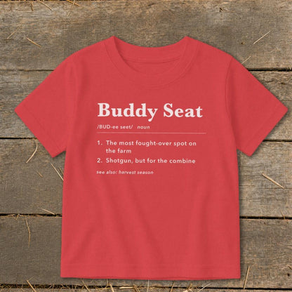 Buddy Seat Definition Toddler Tee