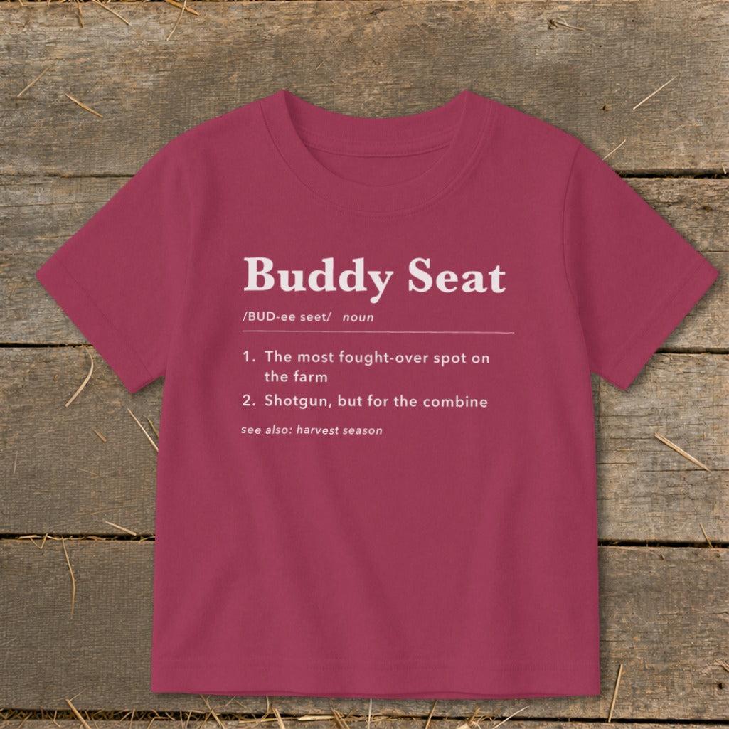 Buddy Seat Definition Toddler Tee