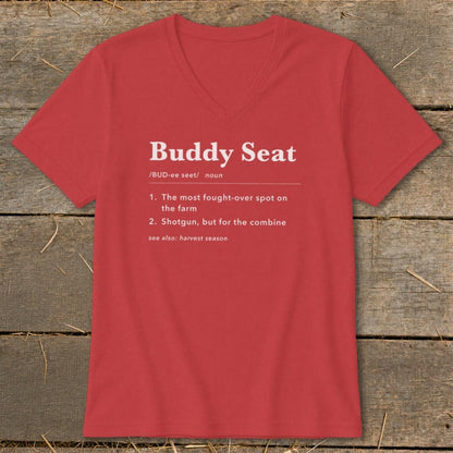 Buddy Seat Definition V-neck