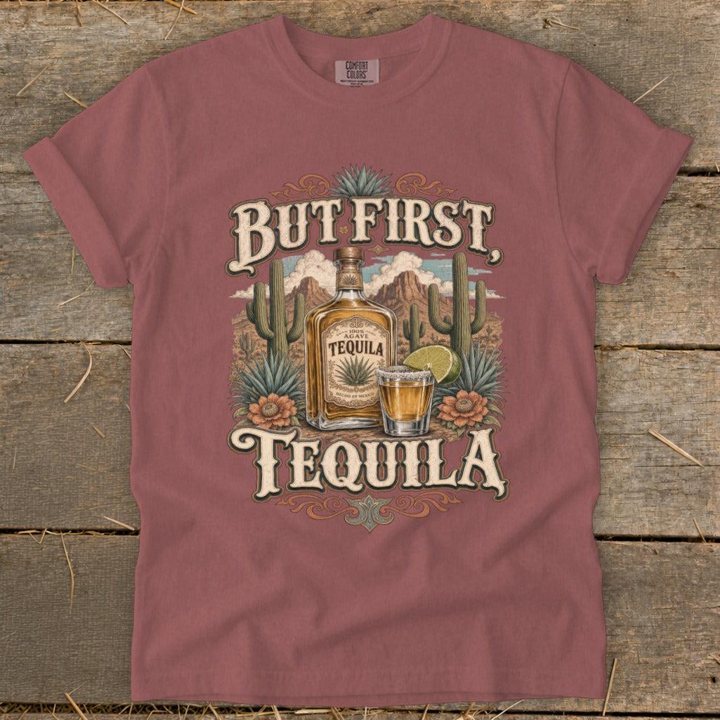 But First Tequila Signature Tee