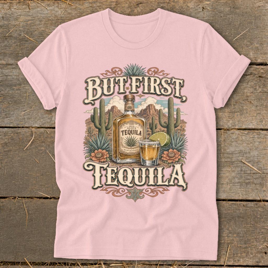 But First Tequila Softstyle Tee
