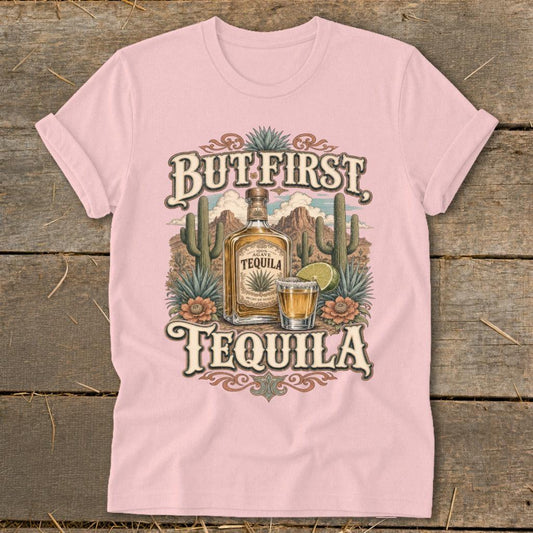 But First Tequila Softstyle Tee