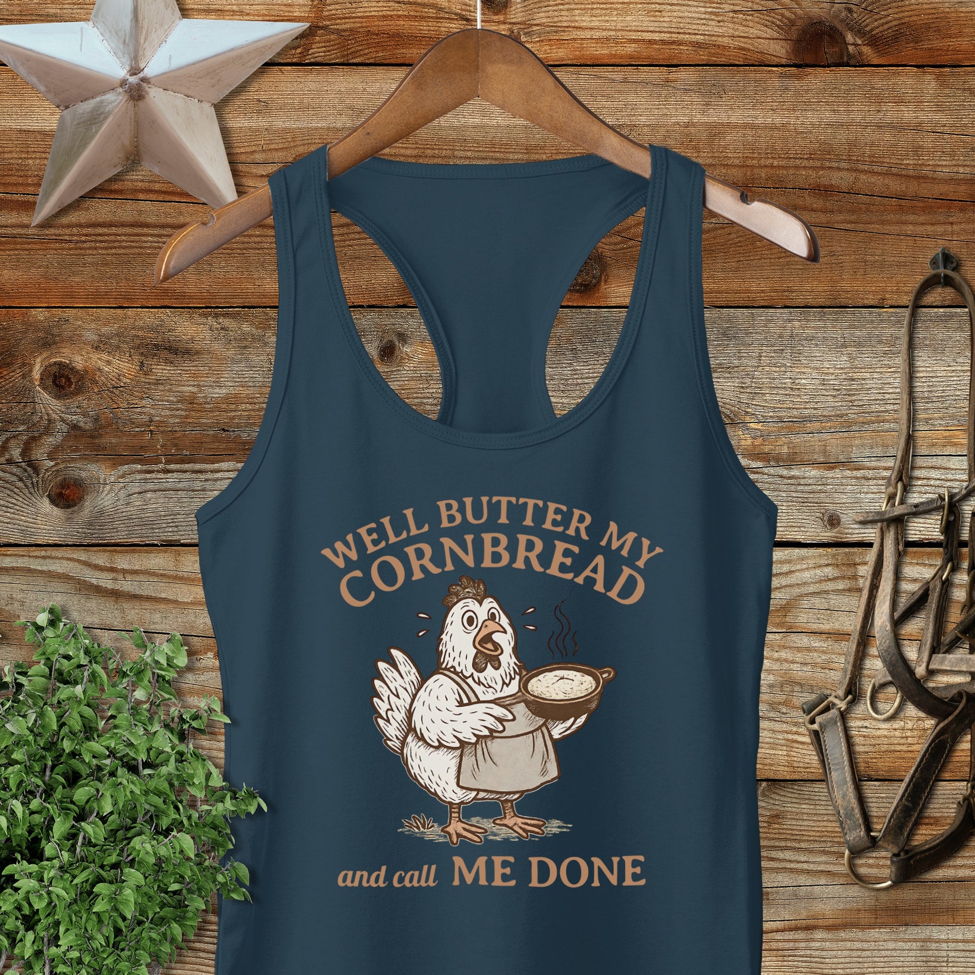 Butter My Cornbread Racerback Tank