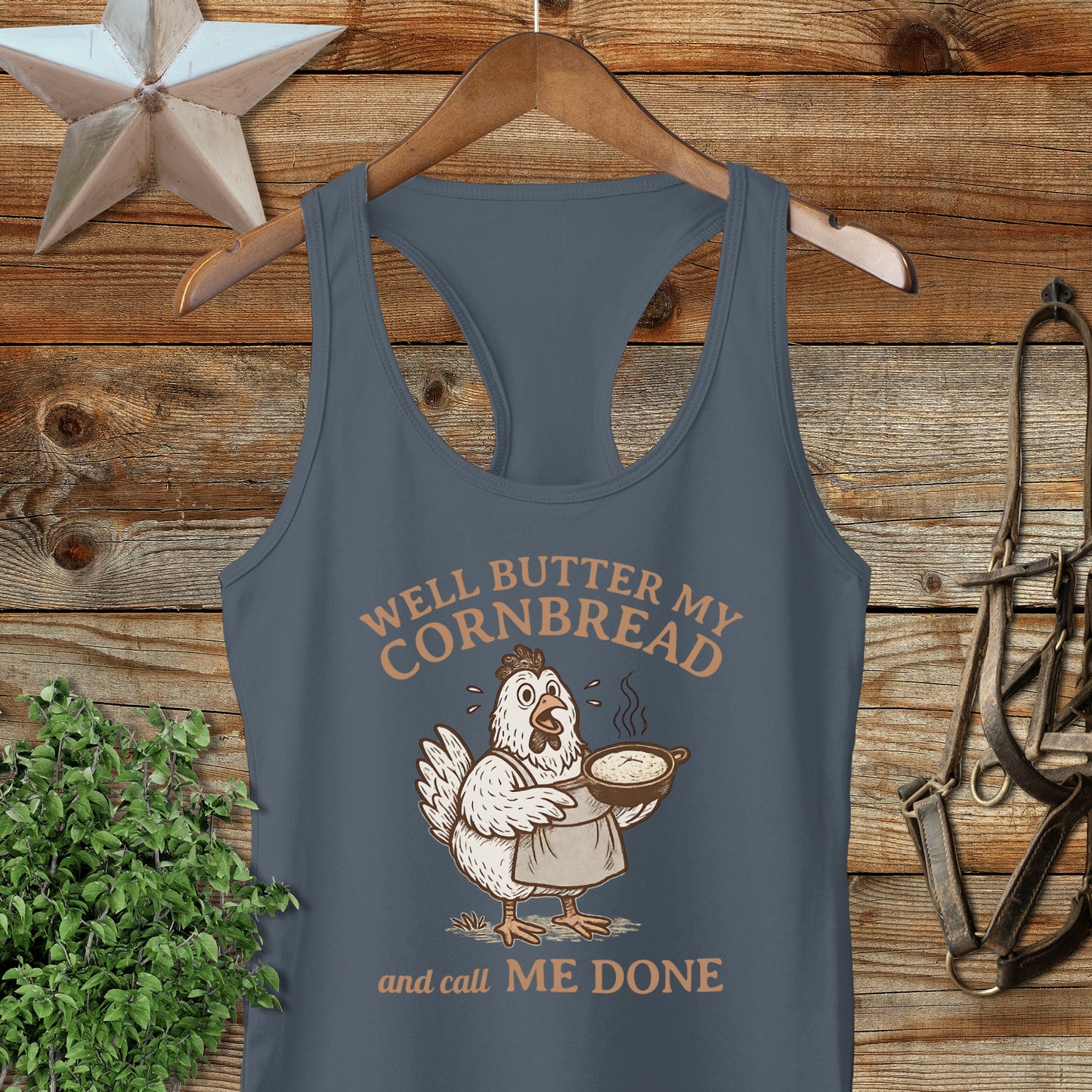 Butter My Cornbread Racerback Tank