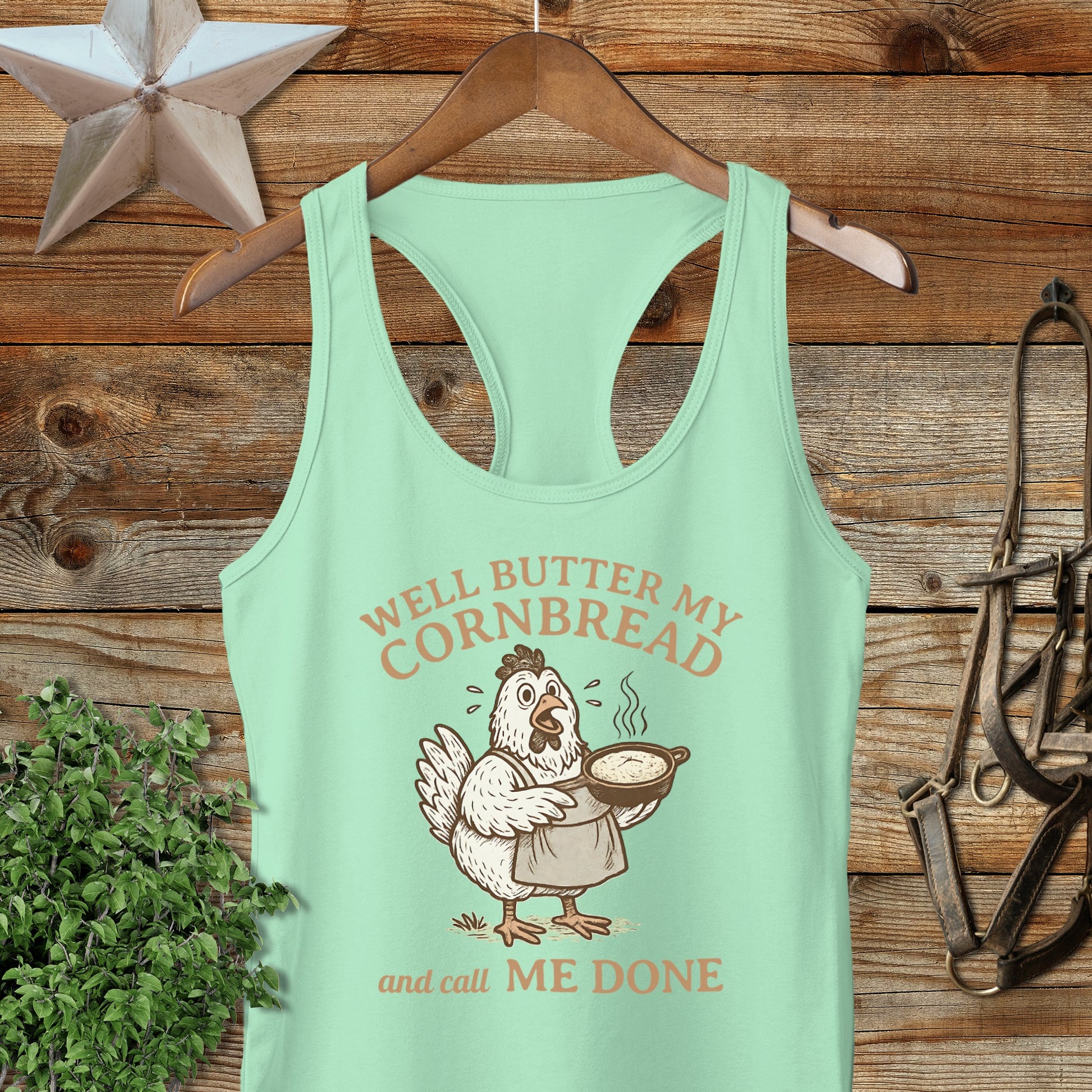 Butter My Cornbread Racerback Tank