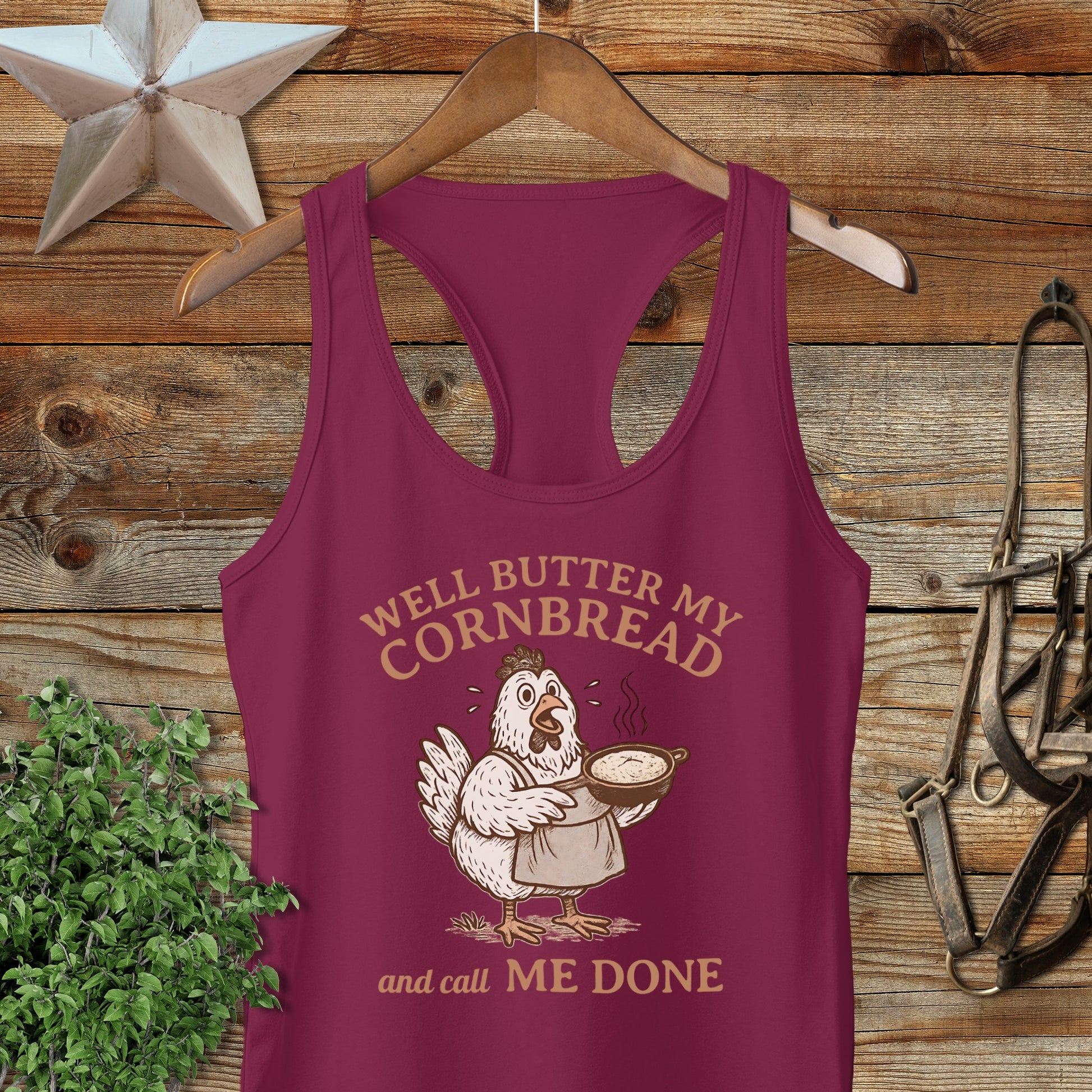 Butter My Cornbread Racerback Tank