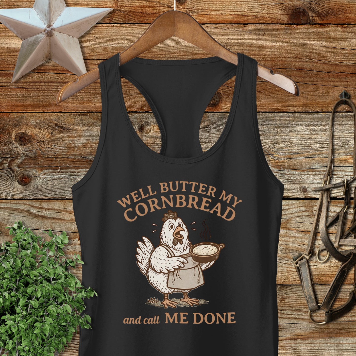 Butter My Cornbread Racerback Tank