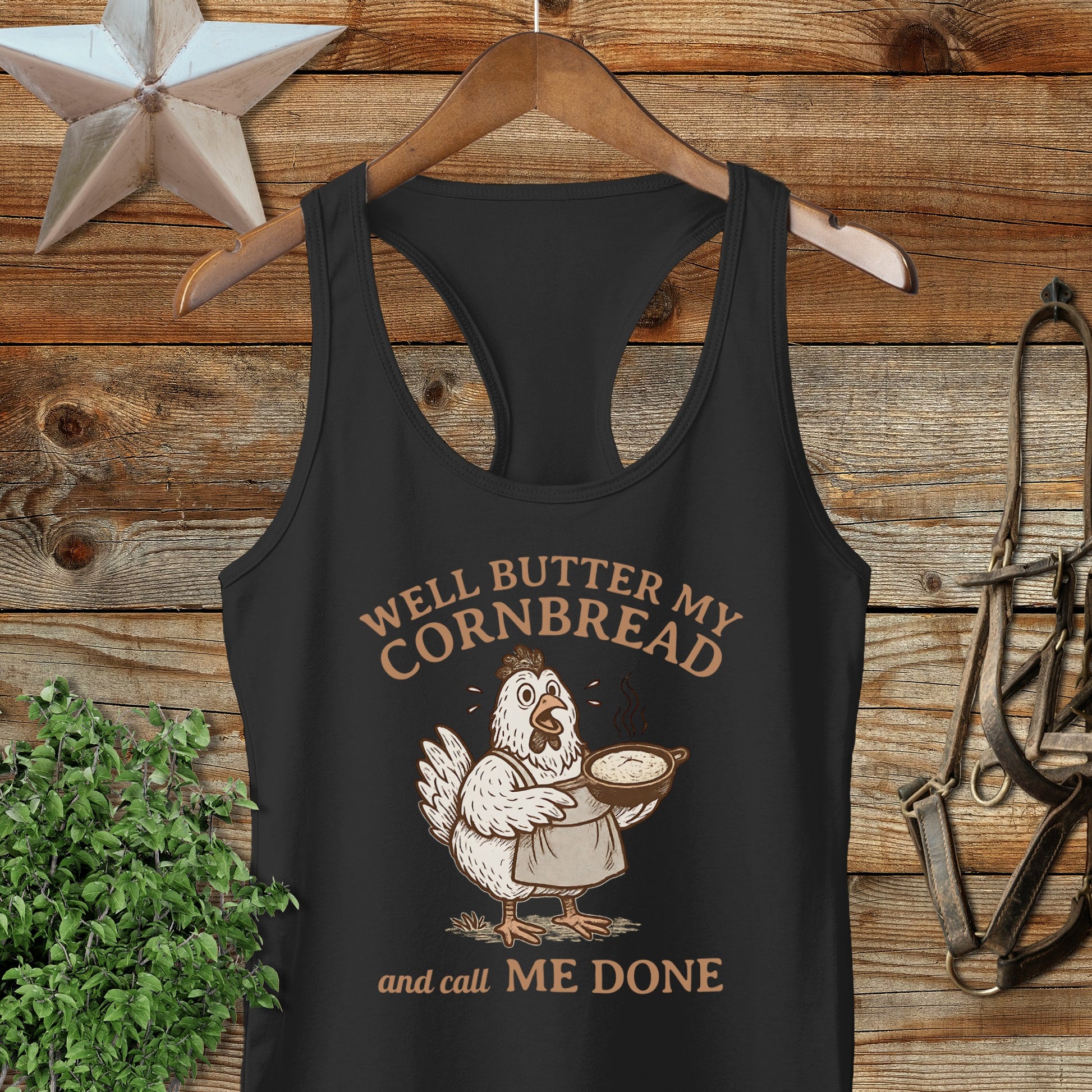 Butter My Cornbread Racerback Tank