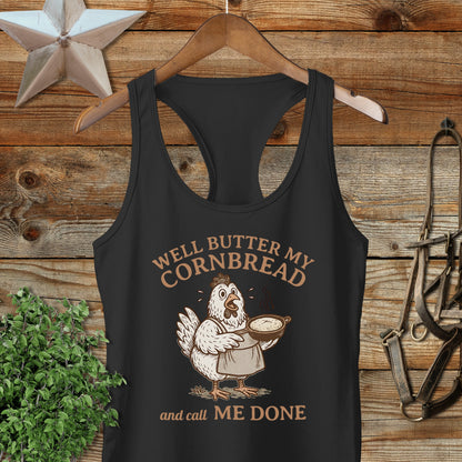 Butter My Cornbread Racerback Tank