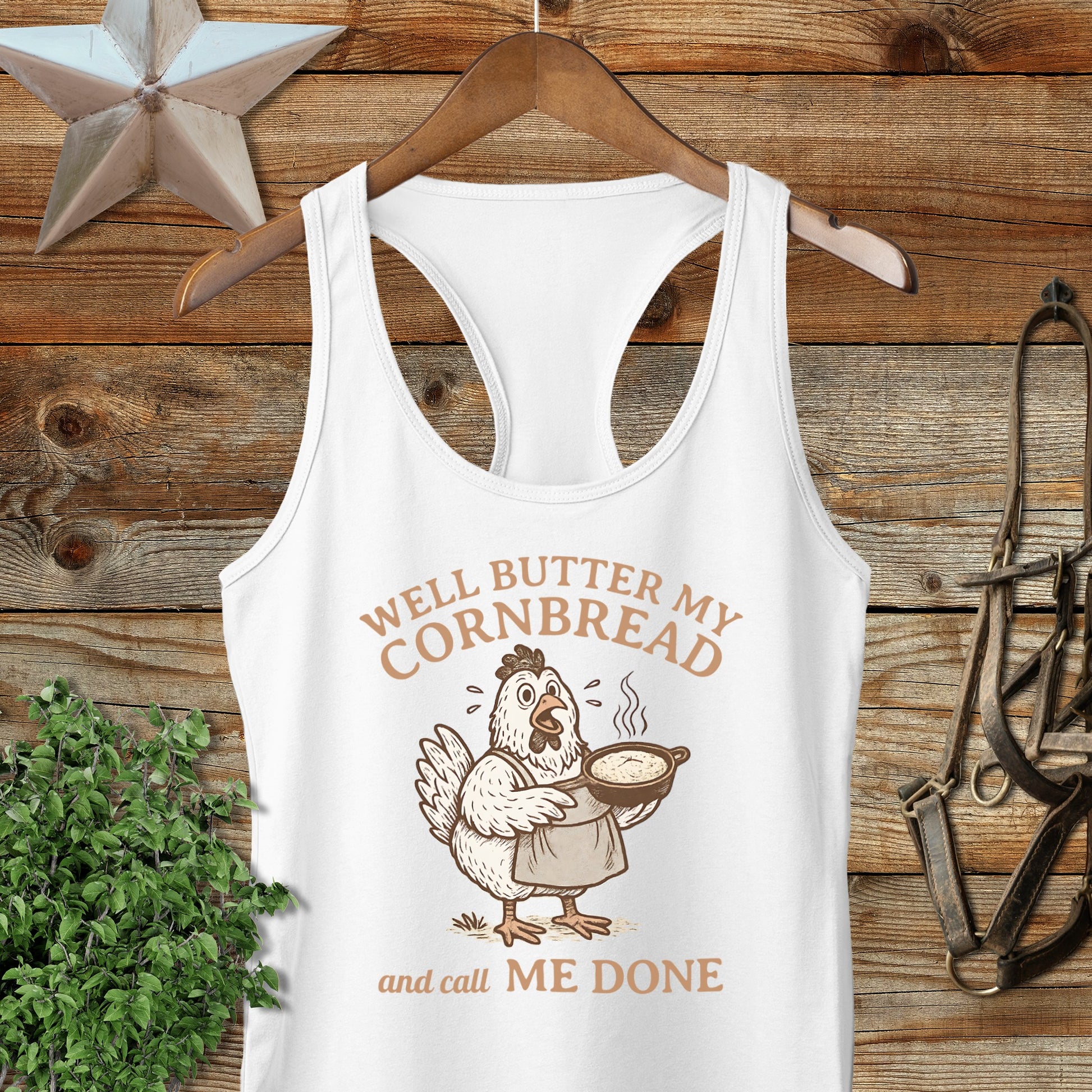 Butter My Cornbread Racerback Tank