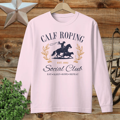 Calf Roping Social Club Long Sleeve Tee