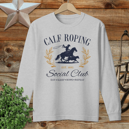 Calf Roping Social Club Long Sleeve Tee