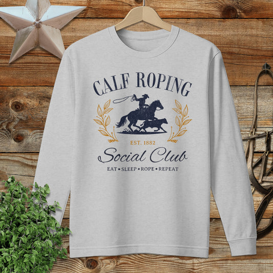 Calf Roping Social Club Long Sleeve Tee