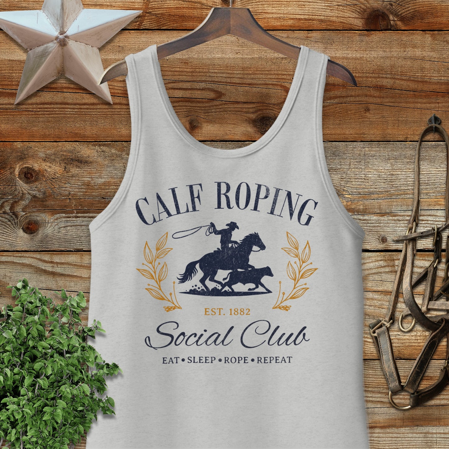 Calf Roping Social Club Tank Top