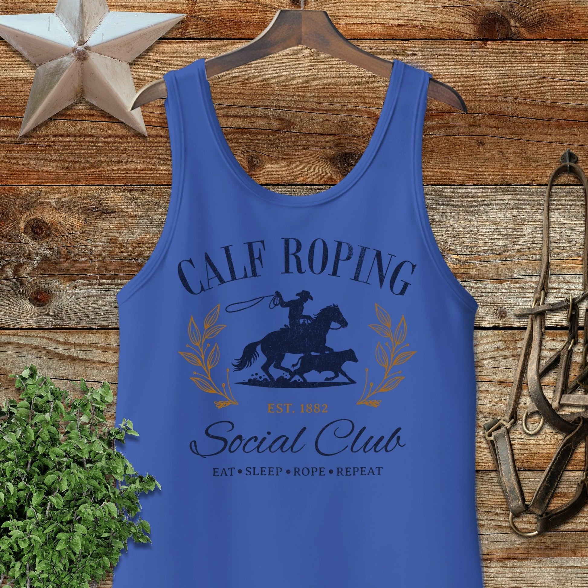 Calf Roping Social Club Tank Top