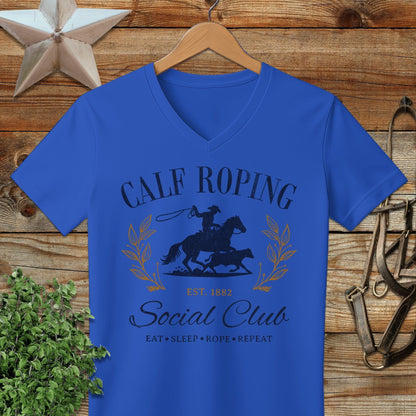 Calf Roping Social Club V-neck