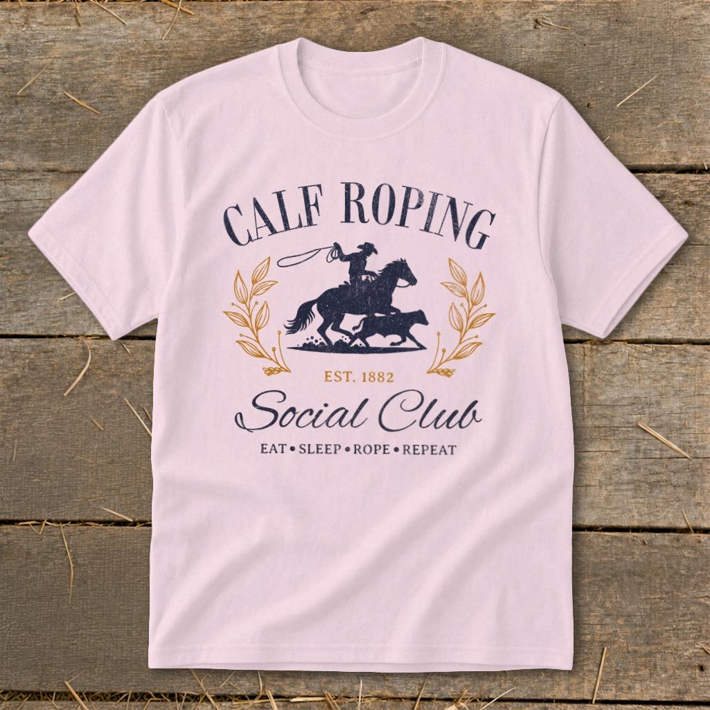 Calf Roping Social Club Youth Tee