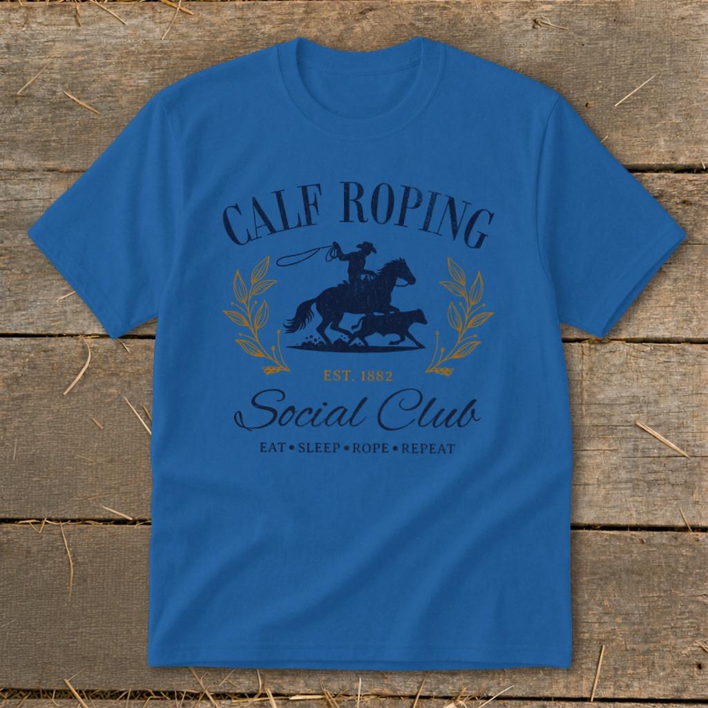 Calf Roping Social Club Youth Tee