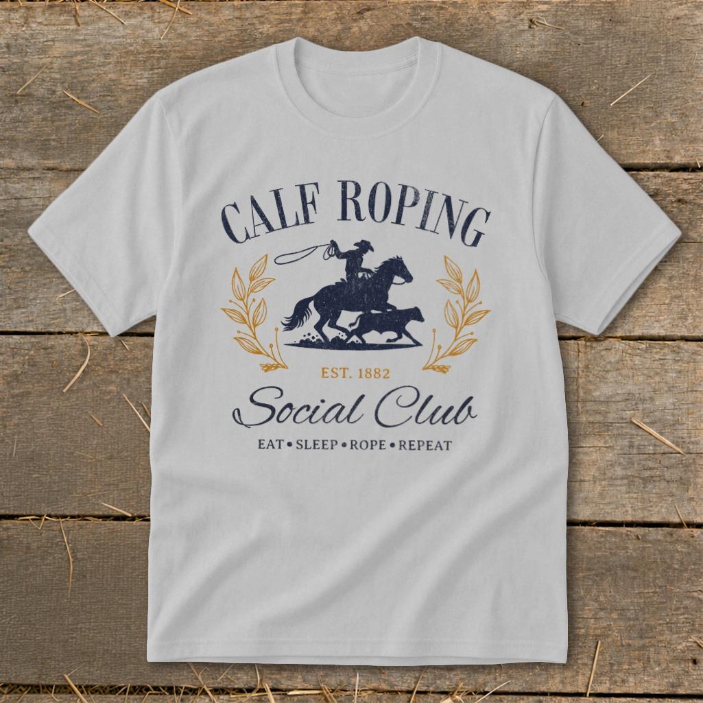 Calf Roping Social Club Youth Tee