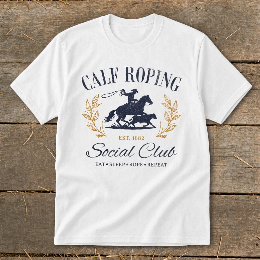 Calf Roping Social Club Youth Tee