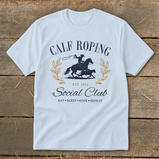Calf Roping Social Club Youth Tee