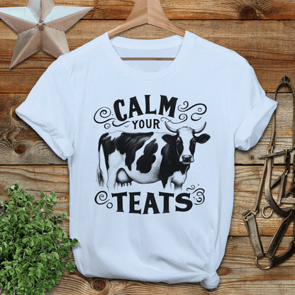 Calm Your Teats Softstyle Tee