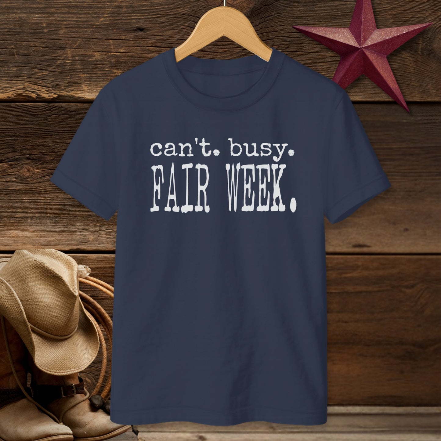 Can't Busy Fair Week T-Shirt (Youth)