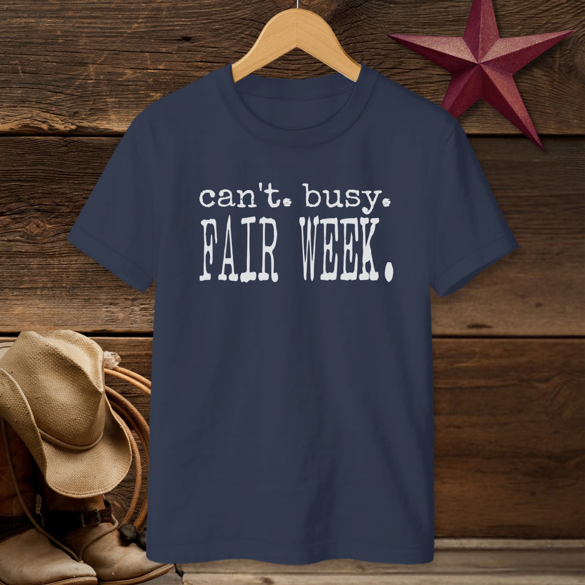 Can't Busy Fair Week T-Shirt (Youth)