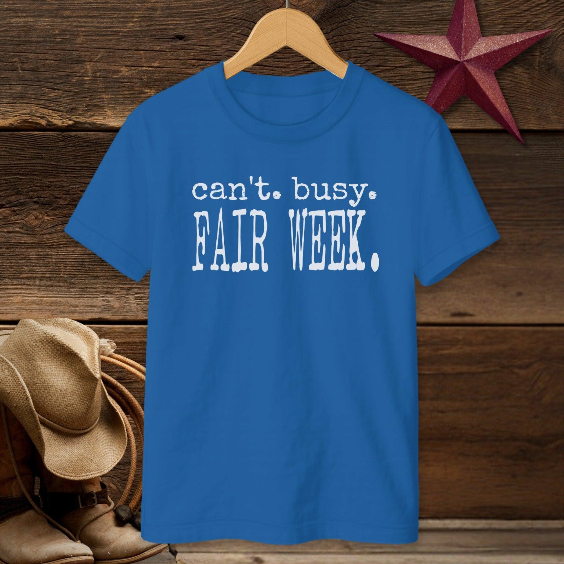 Can't Busy Fair Week T-Shirt (Youth)