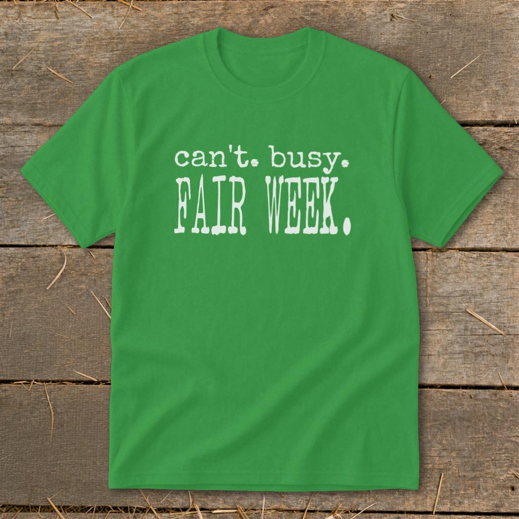 Can't Busy Fair Week Youth Tee