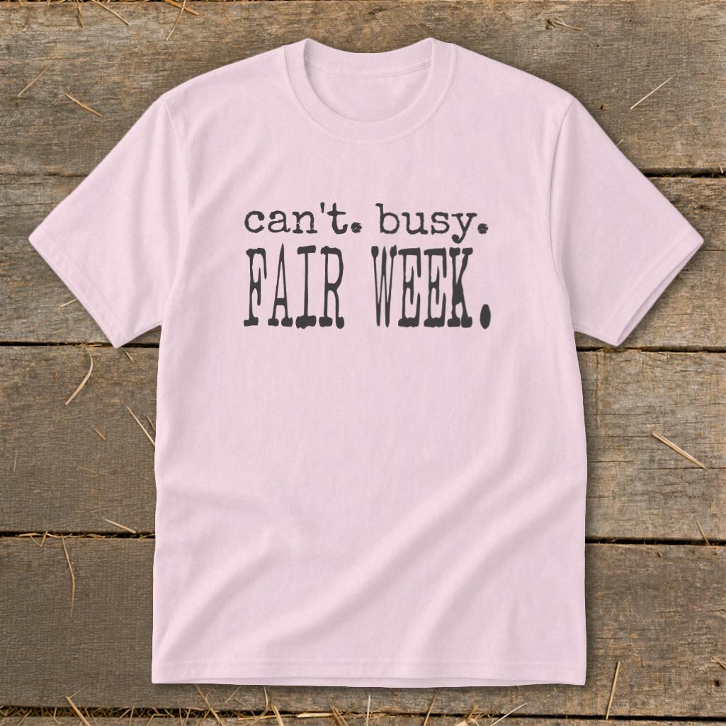 Can't Busy Fair Week Youth Tee