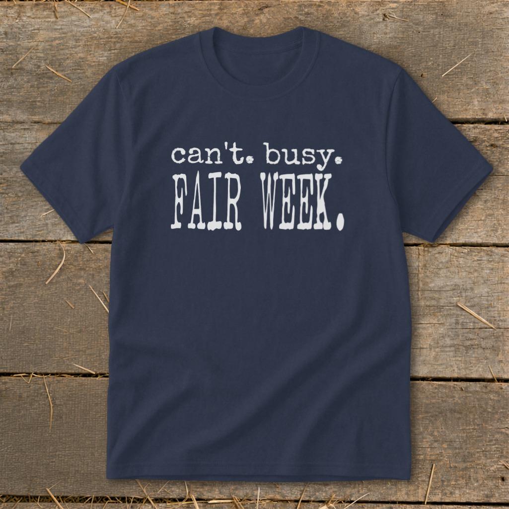 Can't Busy Fair Week Youth Tee