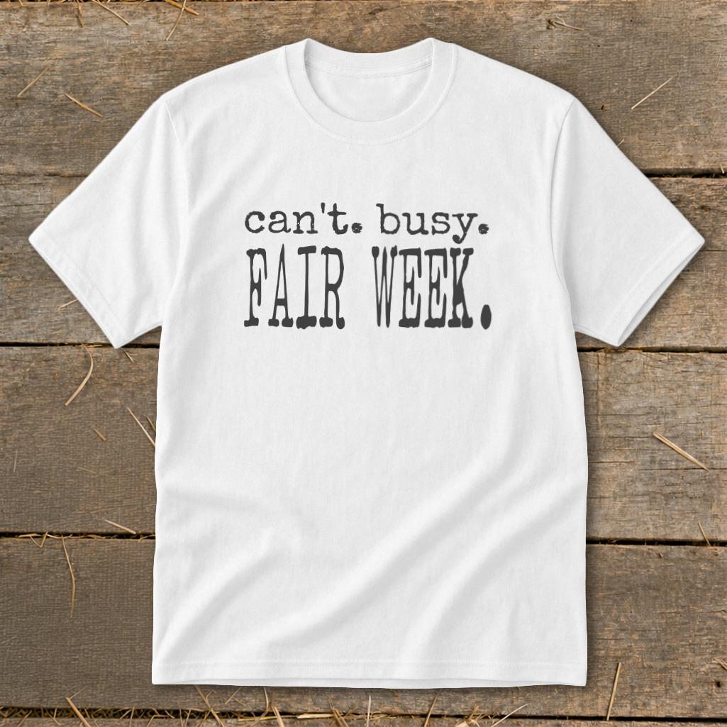 Can't Busy Fair Week Youth Tee