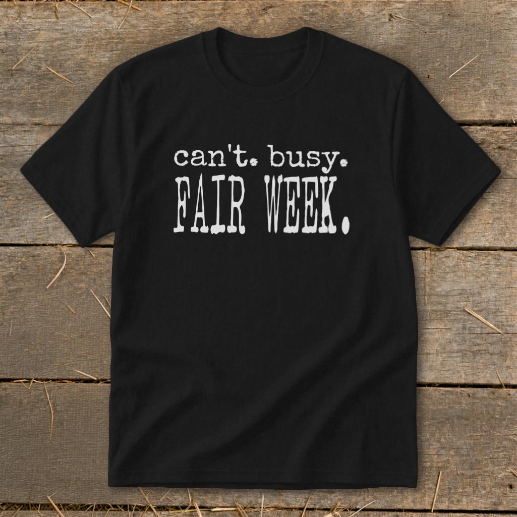 Can't Busy Fair Week Youth Tee