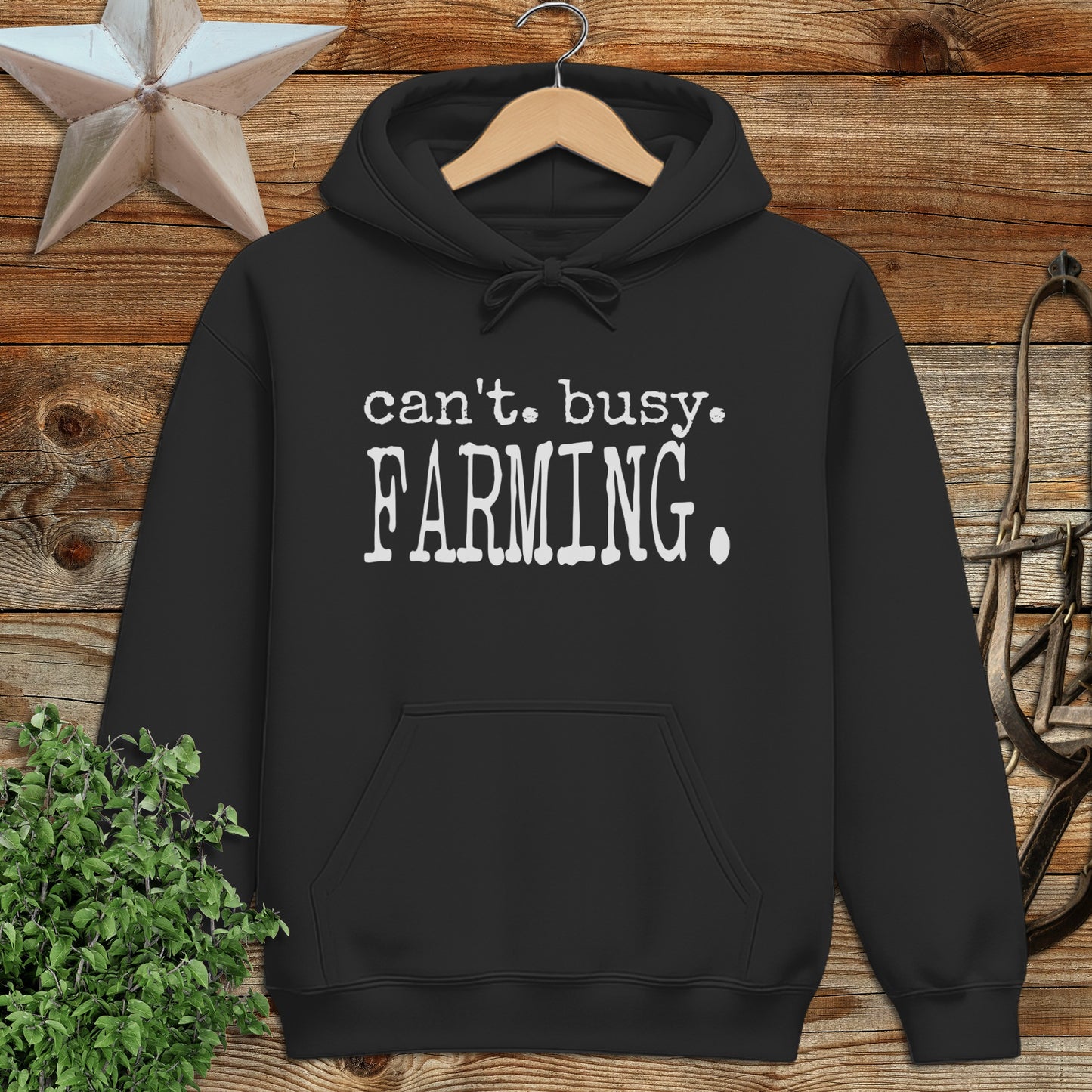 Can't Busy Farming Hoodie