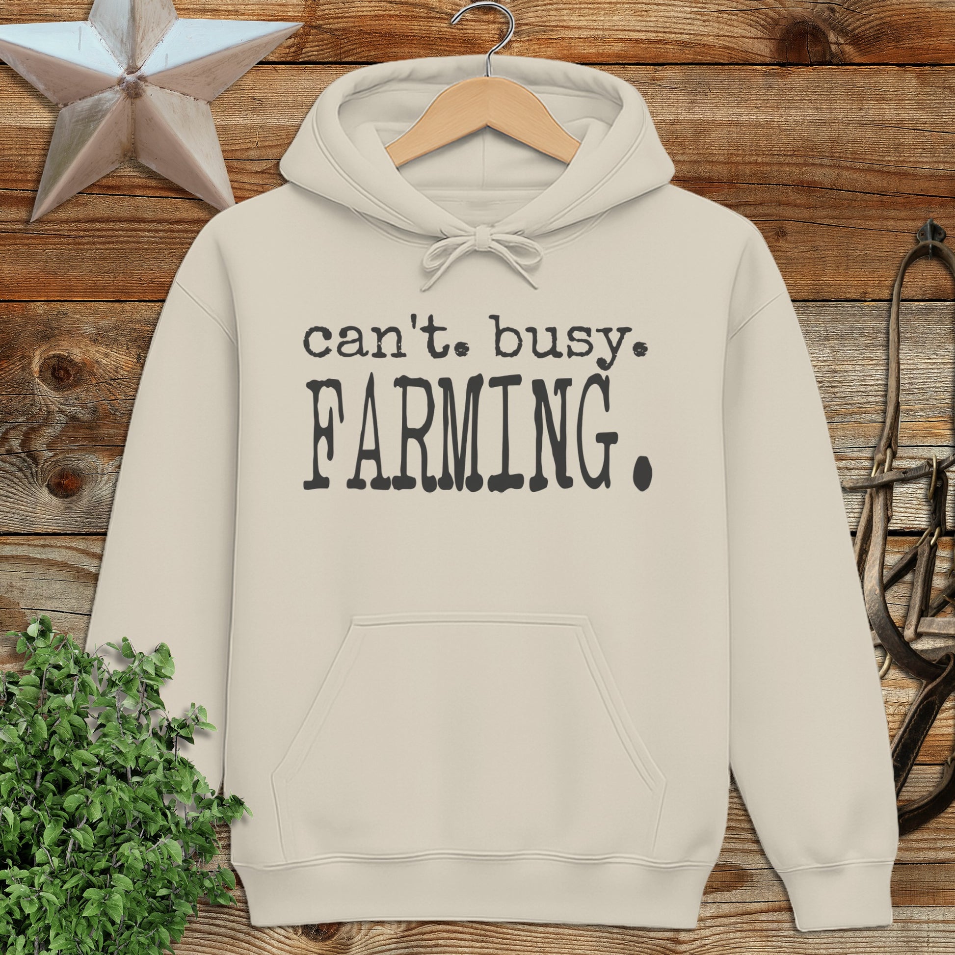 Can't Busy Farming Hoodie