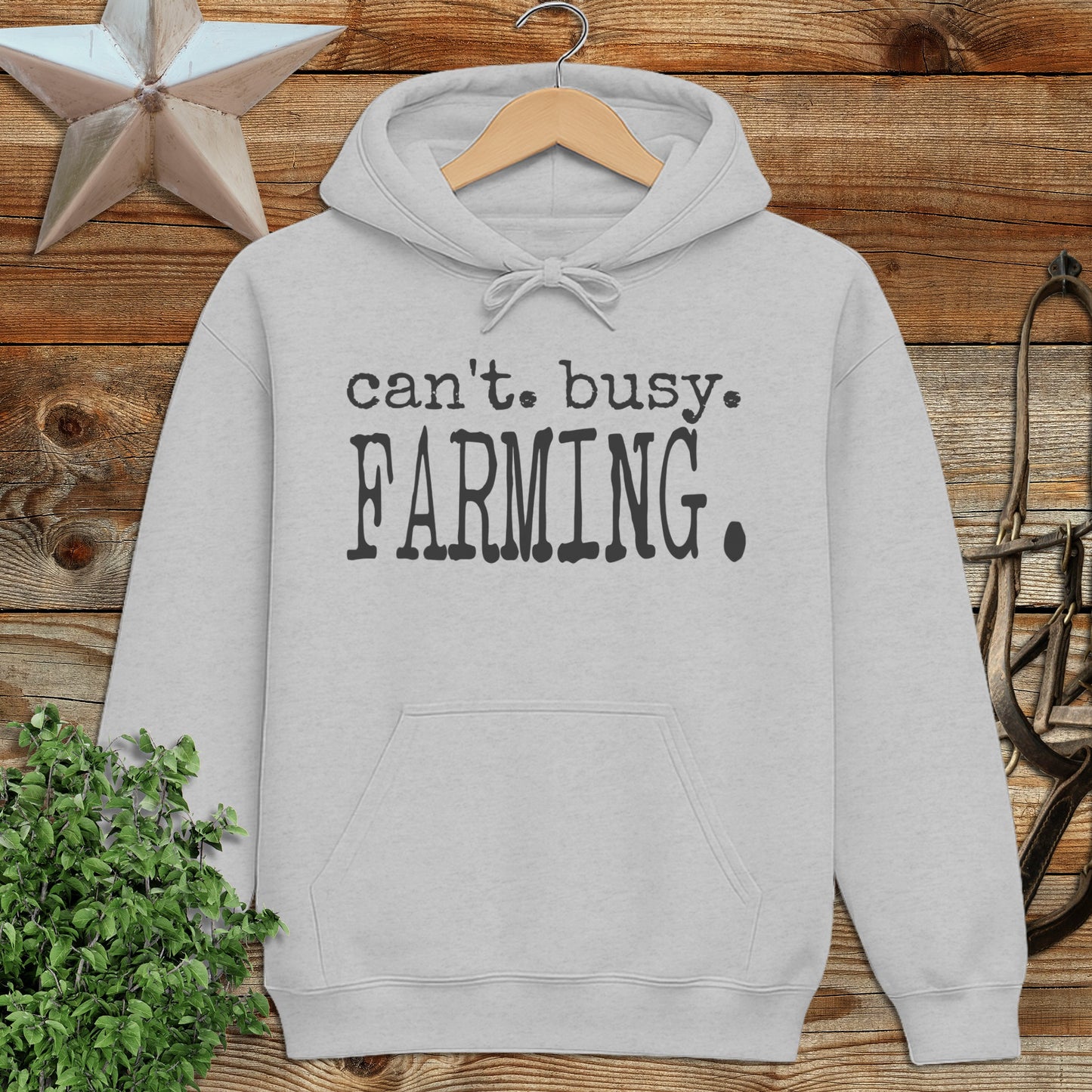 Can't Busy Farming Hoodie