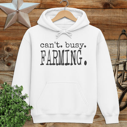Can't Busy Farming Hoodie