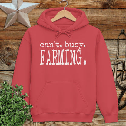 Can't Busy Farming Hoodie