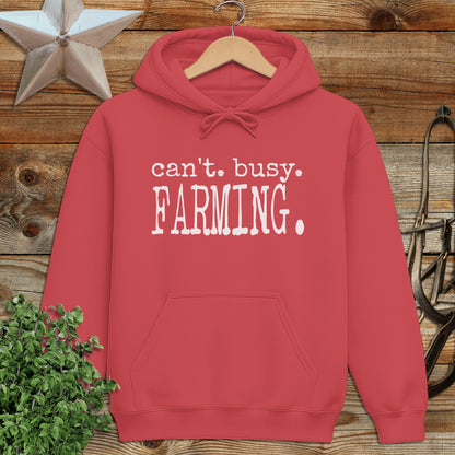 Can't Busy Farming Hoodie