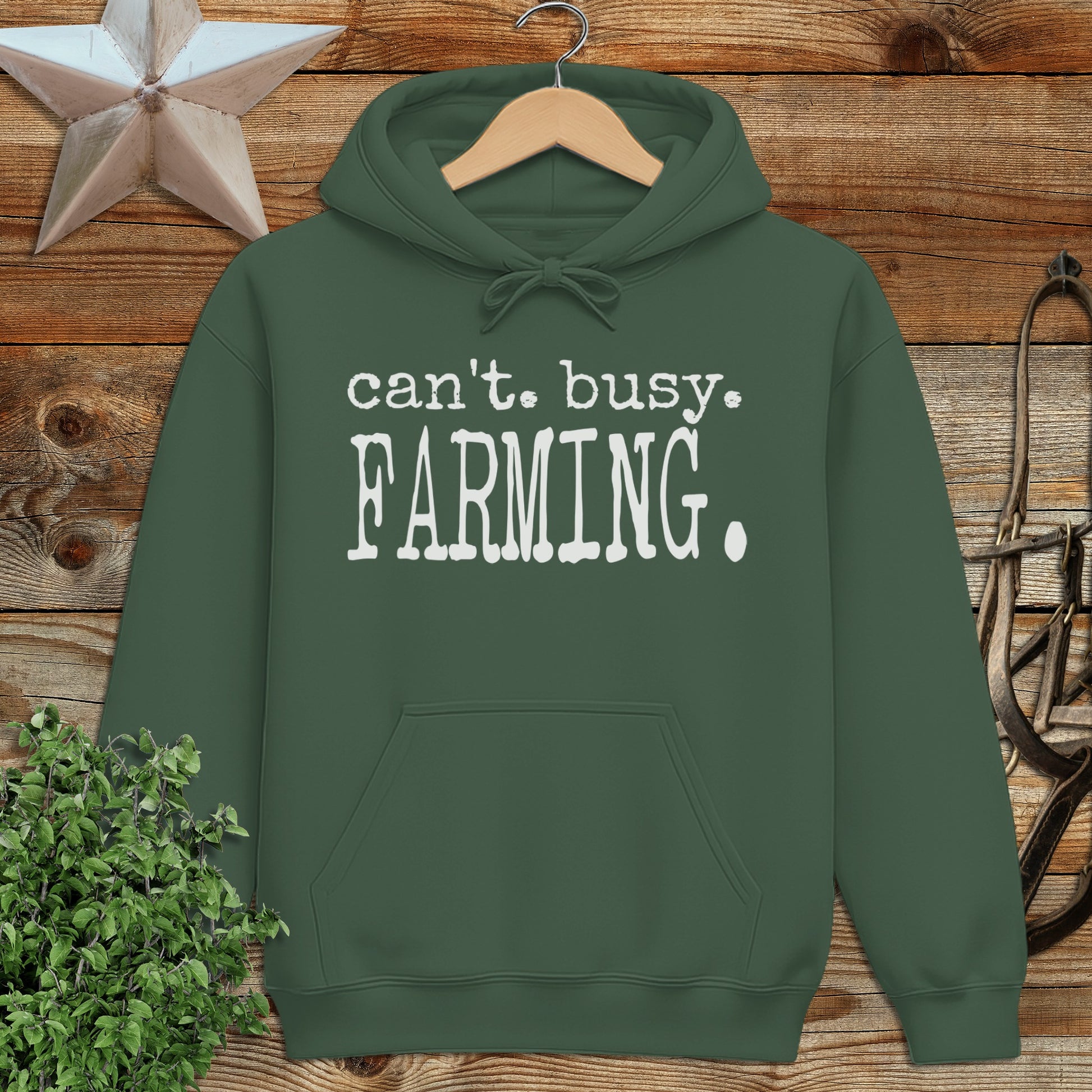 Can't Busy Farming Hoodie