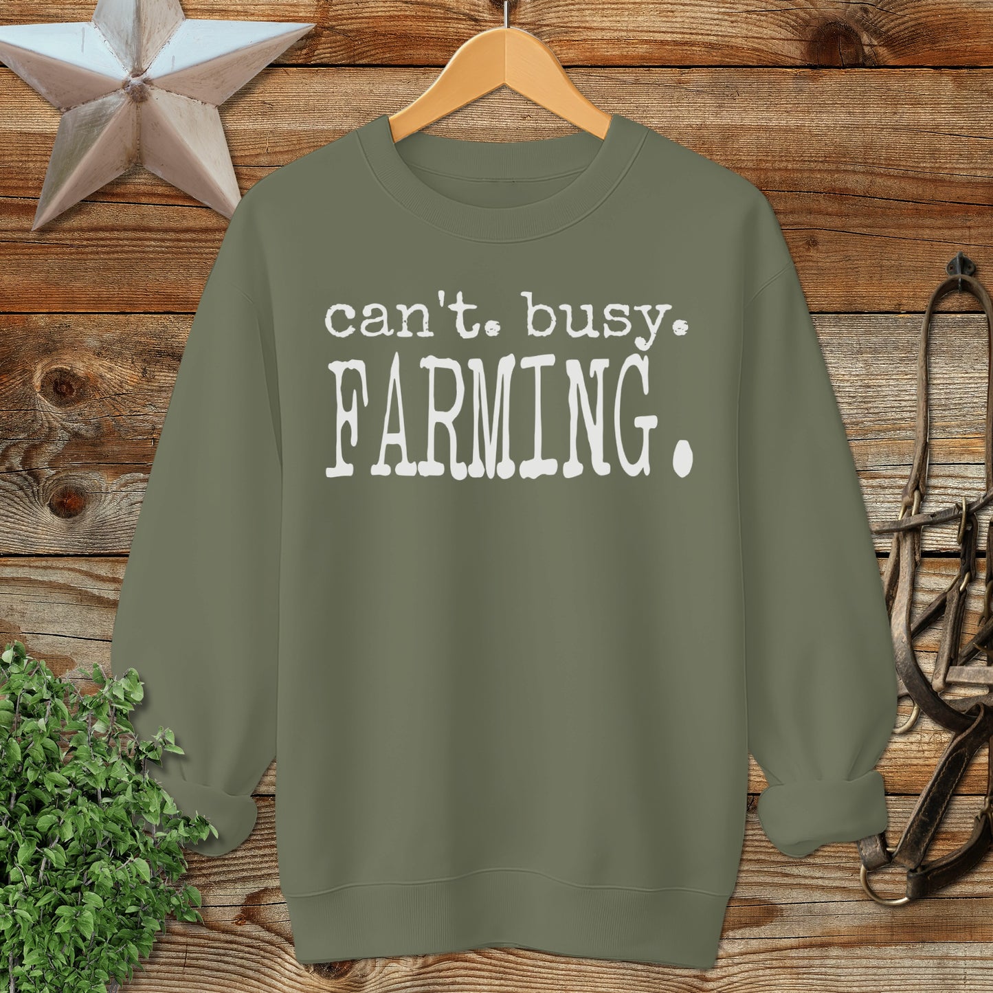 Can't Busy Farming Sweatshirt
